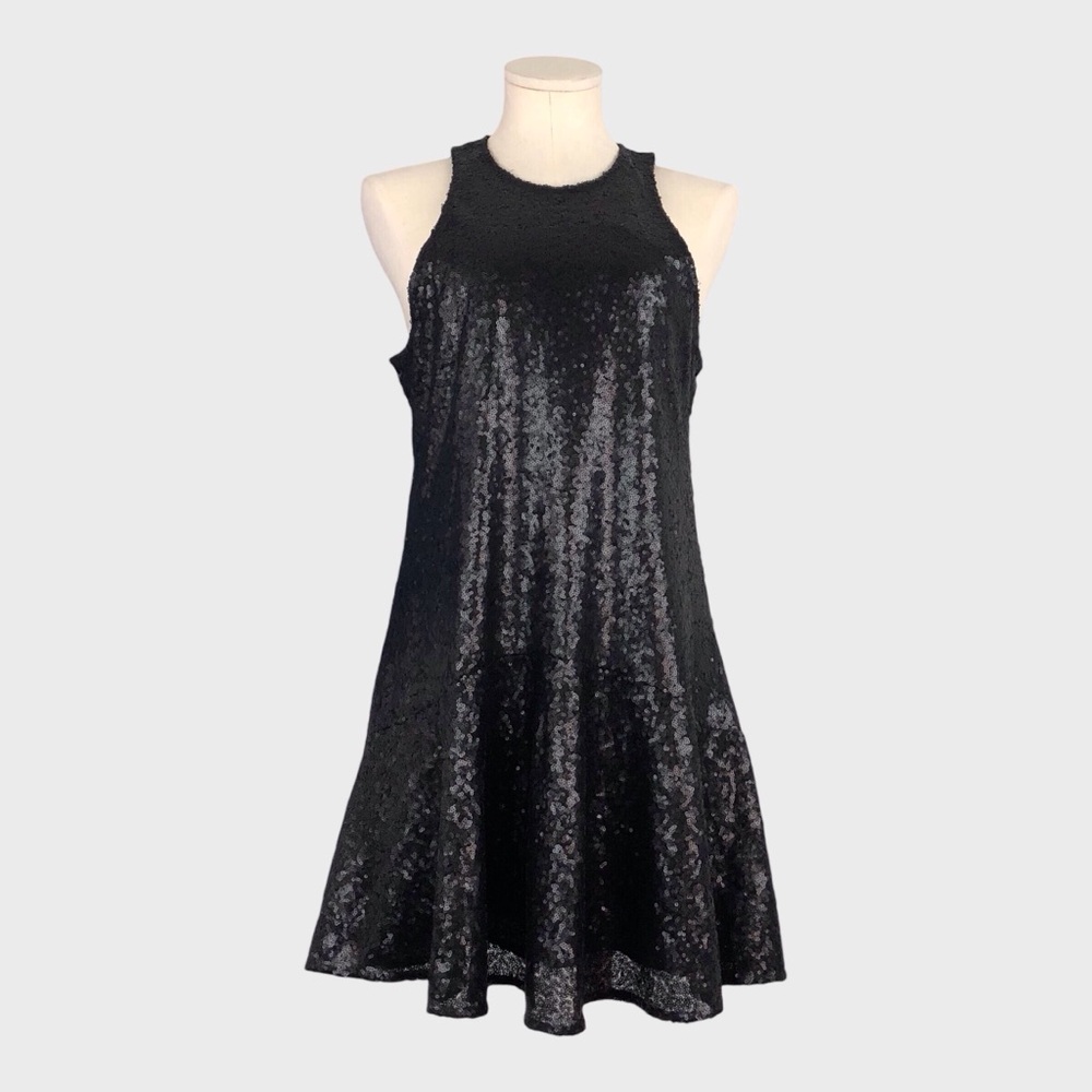 Free People Sequin Liquid Shine Mini Dress - Picture 1 of 7